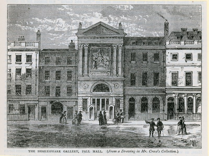 Shakespeare Gallery, Pall Mall, London av English School