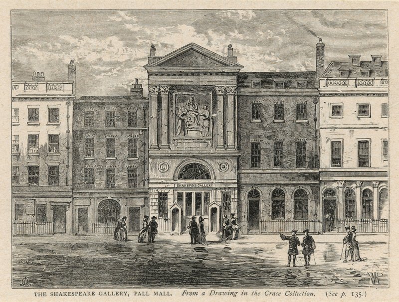 Shakespeare Gallery på Pall Mall av English School