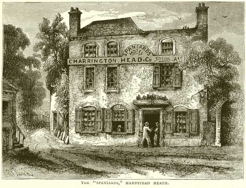 Spanjolene, Hampstead Heath av English School