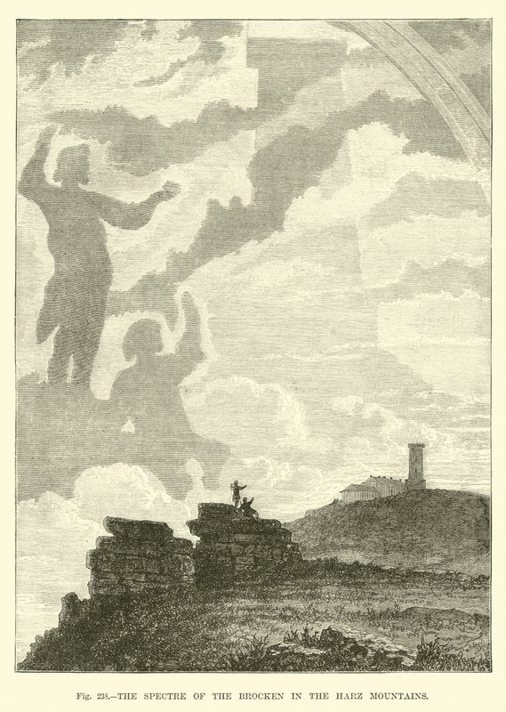 The Spectre of the Brocken i Harz-fjellene av English School