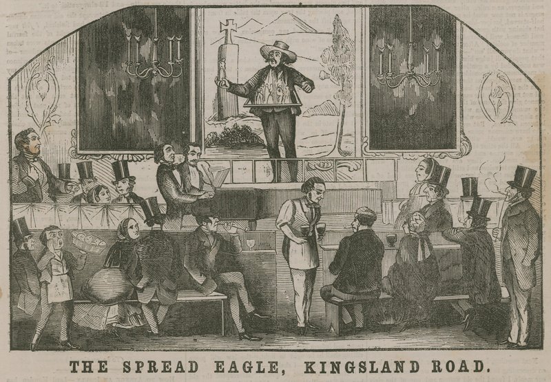 The Spread Eagle, Kingsland Road, London av English School