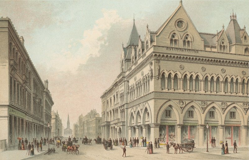 Børsen, Buchanan Street - Glasgow av English School