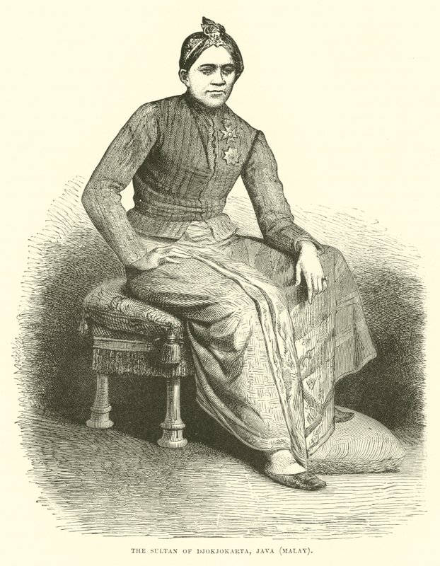 Sultanen av Djokjokarta, Java, Malay av English School