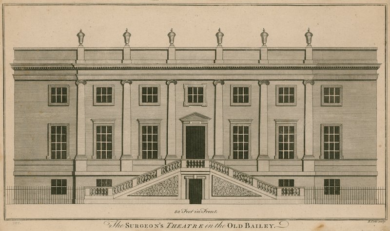 Surgeons Theatre i Old Bailey, London av English School