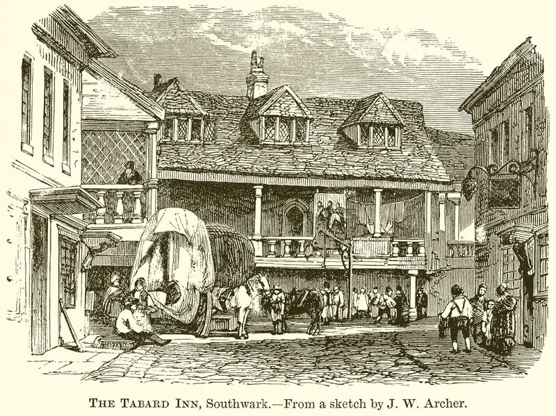 The Tabard Inn, Southwark av English School