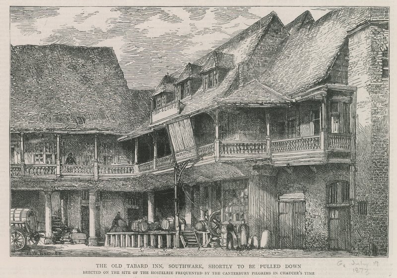 The Tabard Inn, Southwark av English School