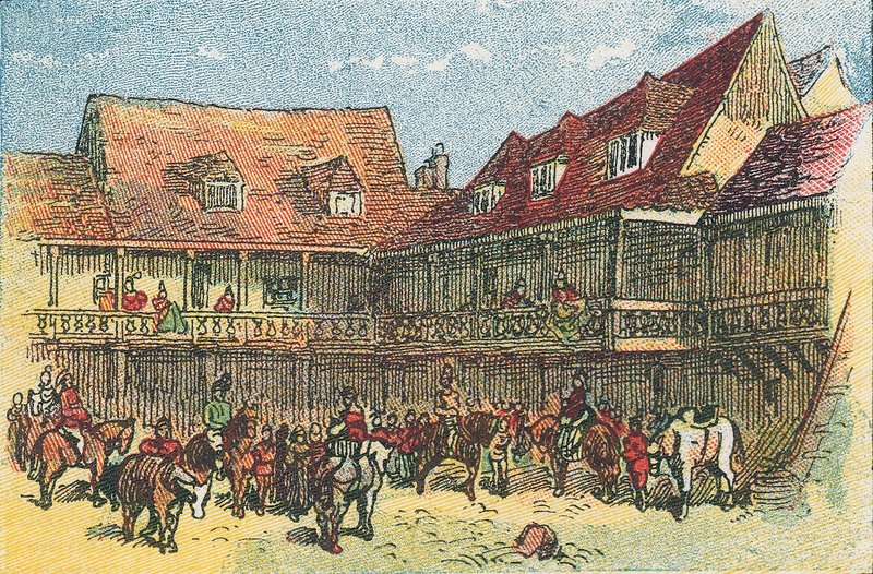 The Tabard Inn, Southwark av English School