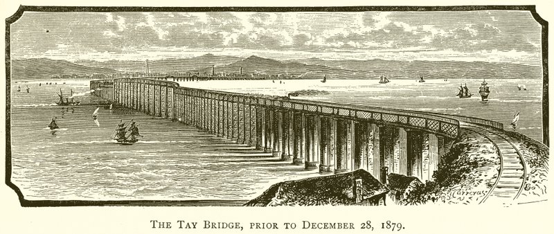 Tay Bridge, før 28. desember 1879 av English School