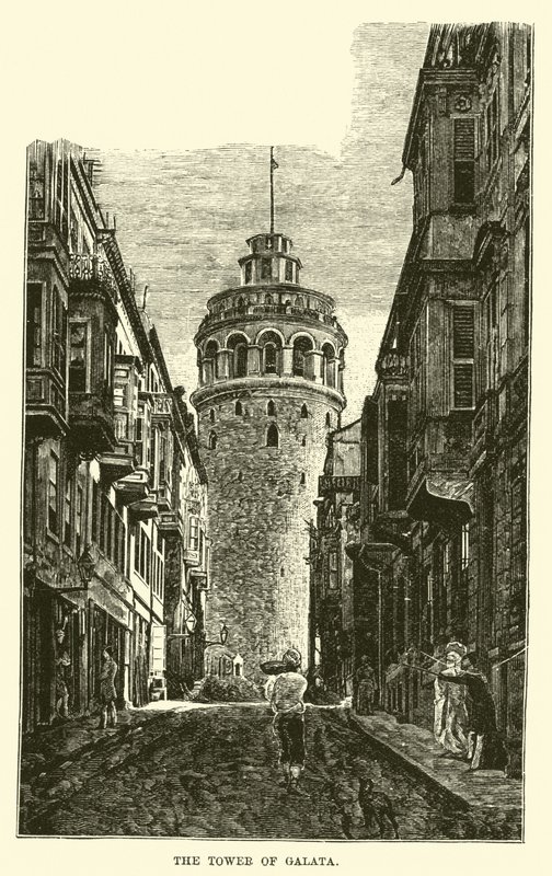 Tårnet i Galata av English School