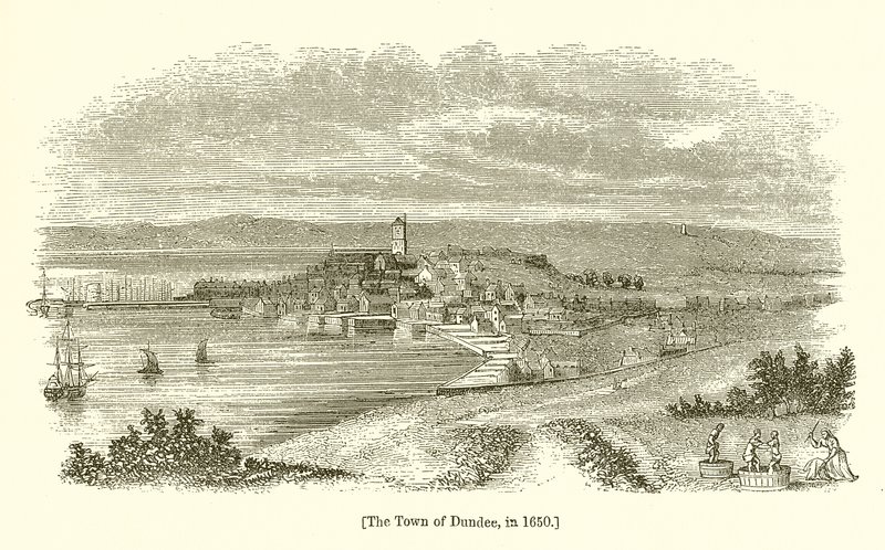 Byen Dundee, i 1650 av English School