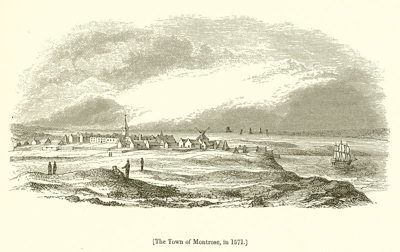 Byen Montrose, i 1571 av English School