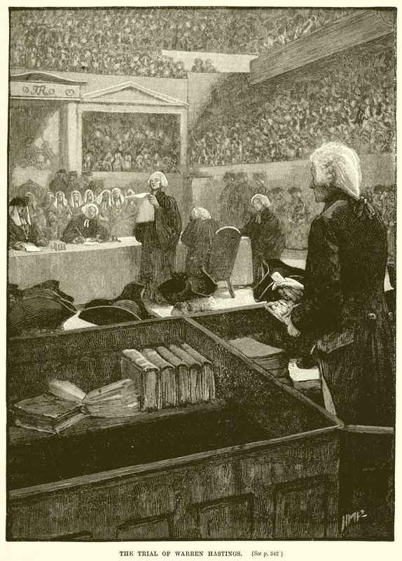 Rettssaken mot Warren Hastings av English School