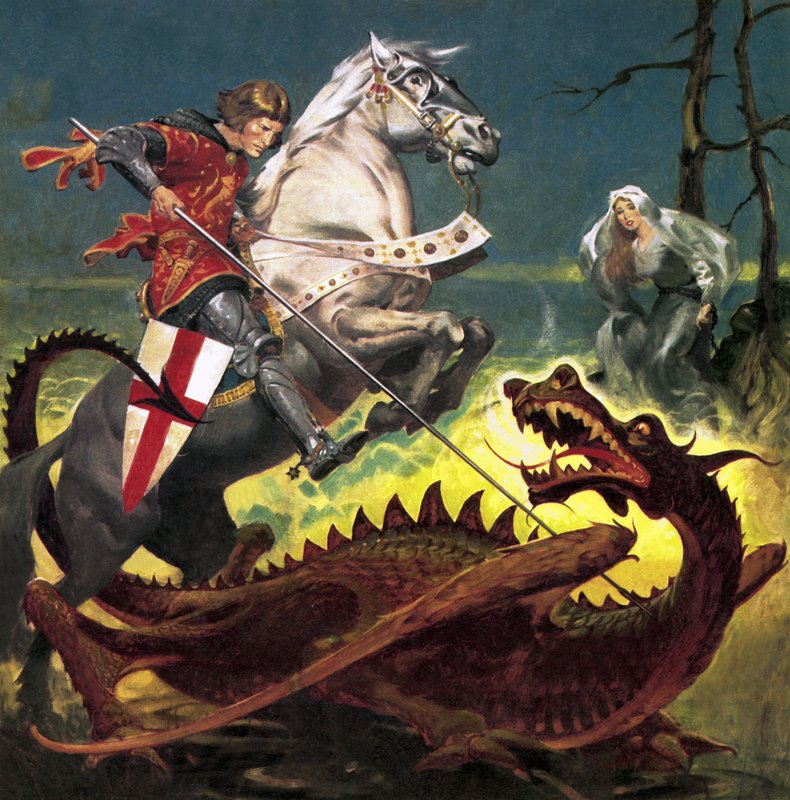 Sannheten bak legenden: St George -- soldaten som ble en helgen av English School