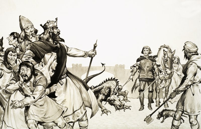 Sannheten bak legenden: St George -- soldaten som ble en helgen av English School