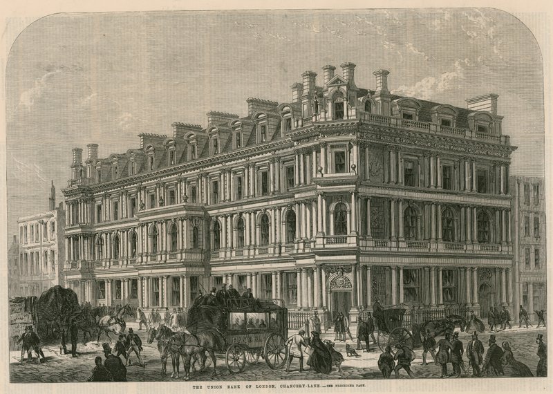 Union Bank of London, Chancery Lane, London av English School