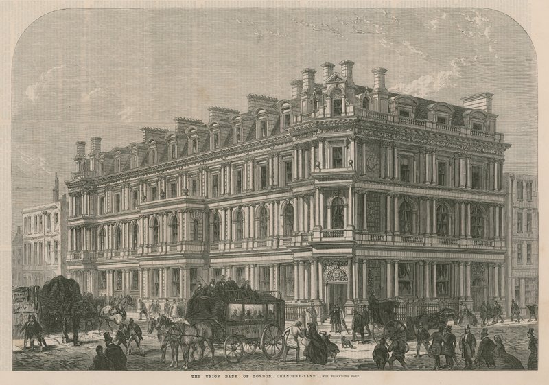 Union Bank of London på Chancery Lane av English School