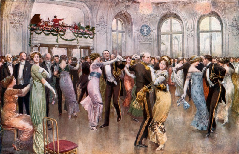 The United States Navy League Ball at the Savoy  av English School