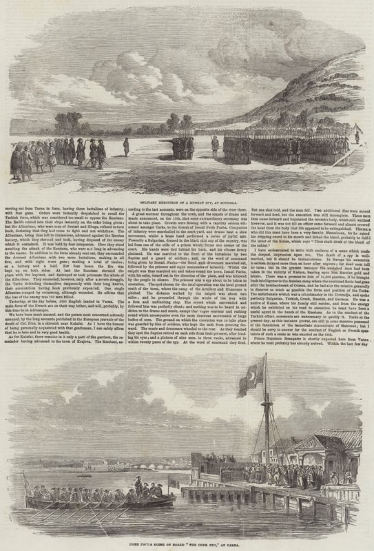 Krigen ved Donau (gravering) av English School