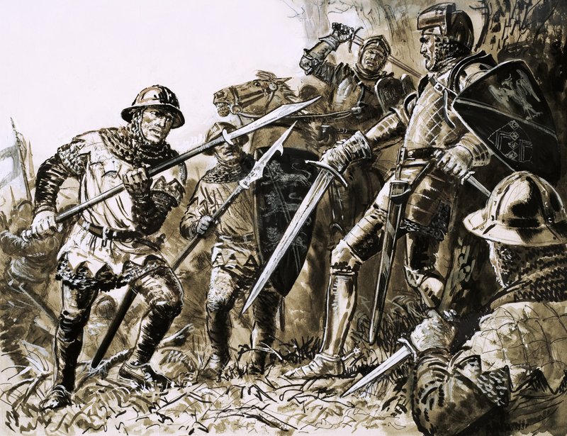 The Wars of the Roses. Det siste slaget ved Barnet av English School