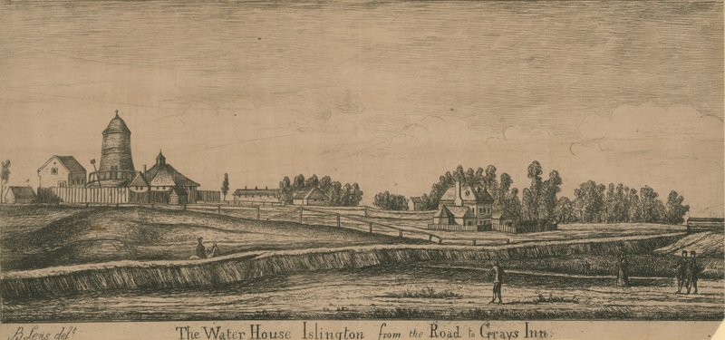 The Water House, Islington, fra veien til Grays Inn av English School