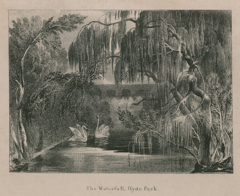 The Waterfall, Hyde Park, London av English School