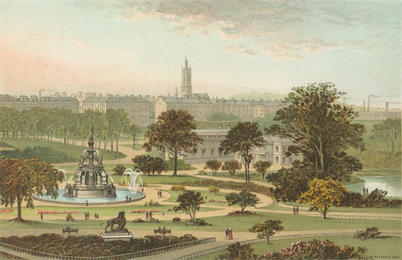 West End Park - Glasgow av English School