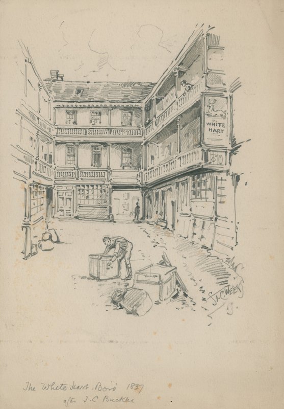 The White Hart, Southwark av English School