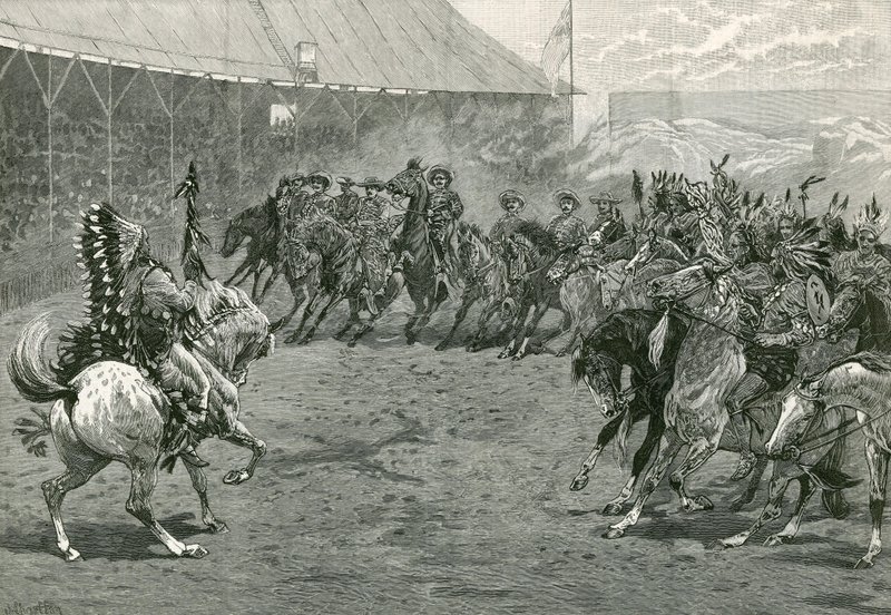 The Wild West Show på Earls Court, West Brompton, London av English School