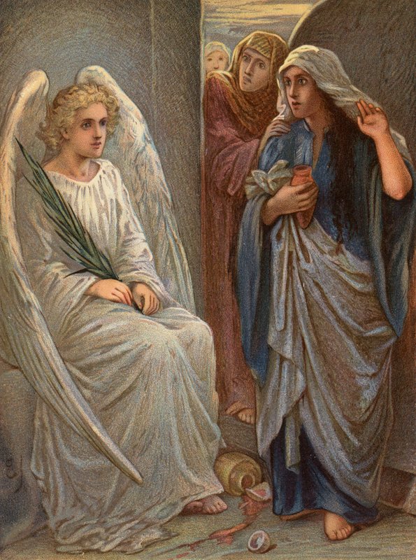 Kvinnene ved graven, Matteus, XXVIII av English School