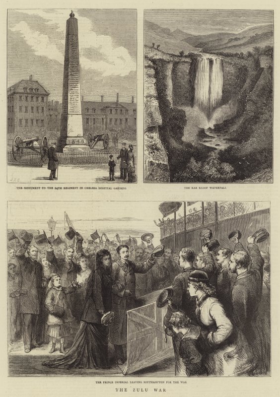 Zulu-krigen (gravering) av English School