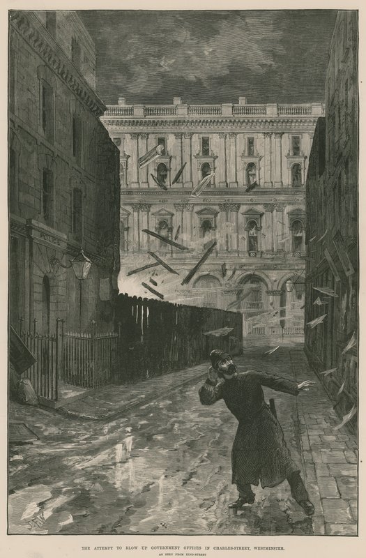 Forsøket på å sprenge regjeringskontorer i Charles Street, Westminster av English School