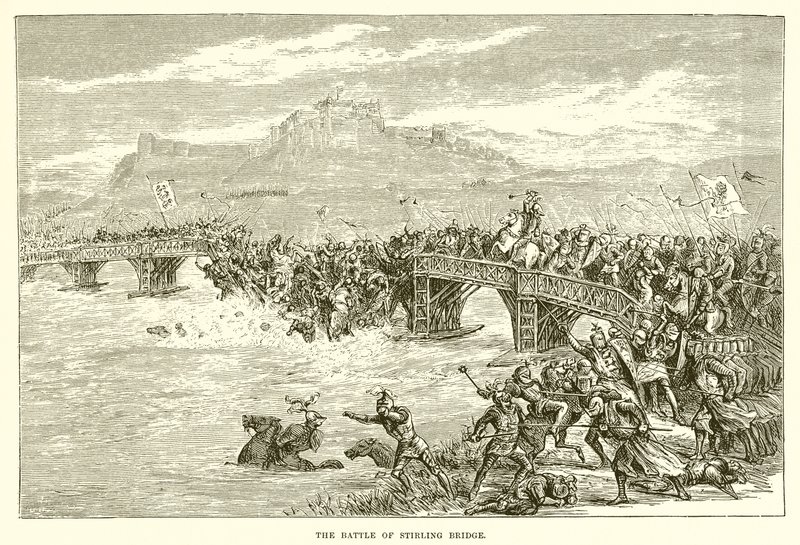 Slaget ved Stirling bridge av English School