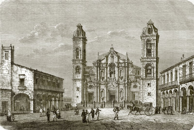 Katedralen i Havana av English School