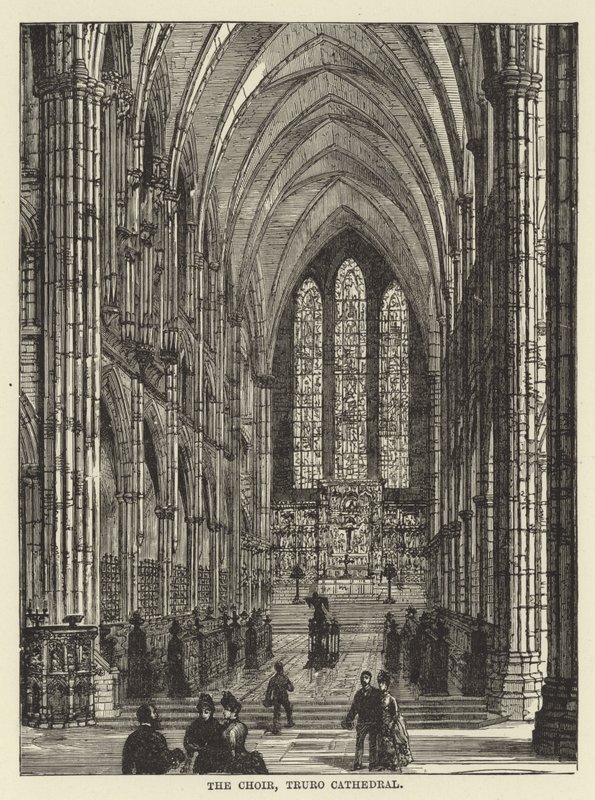 Koret, Truro katedral av English School