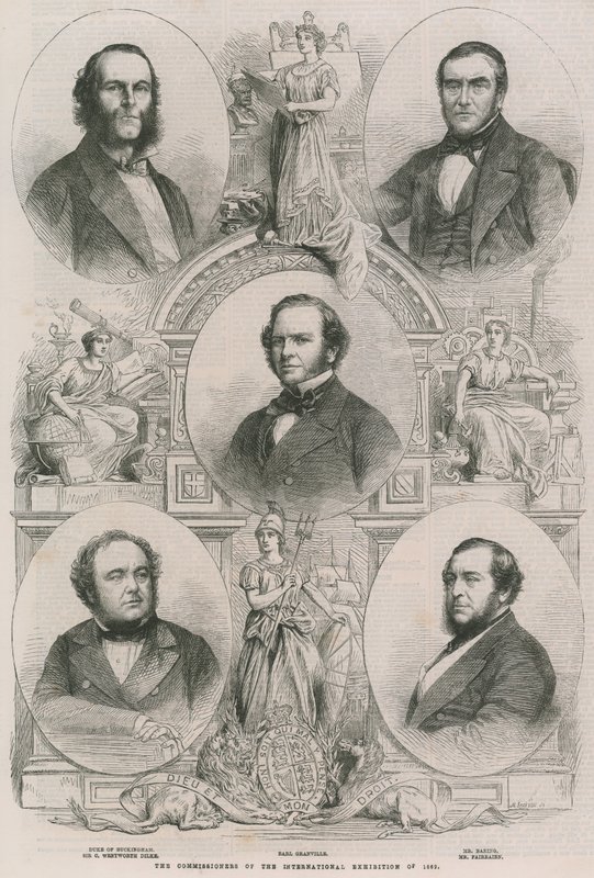 Kommisjonærene for den internasjonale utstillingen i 1862 av English School