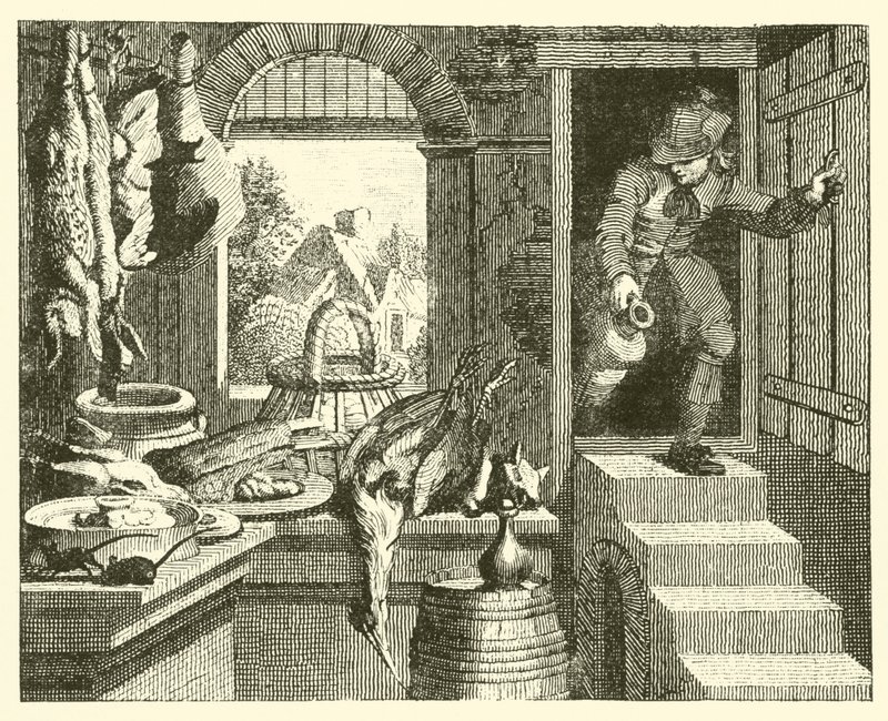 Landsbymusen og bymusen (gravering) av English School