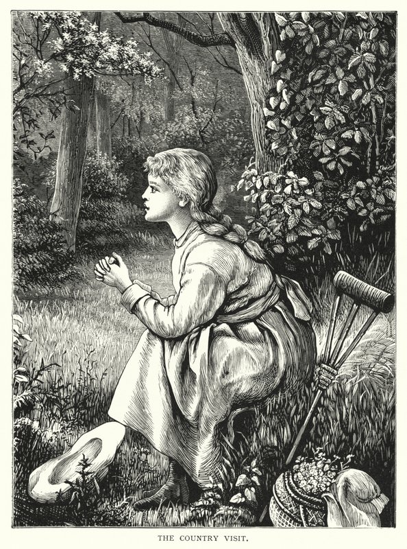 Landbesøket (gravering) av English School