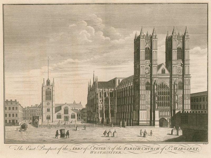 Østprospektet til Abbey of St Peter