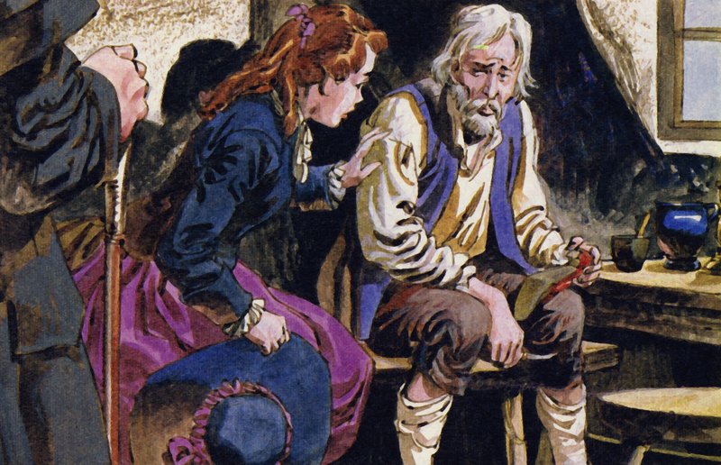 Den eldre skomakeren kjente ikke igjen datteren sin av English School
