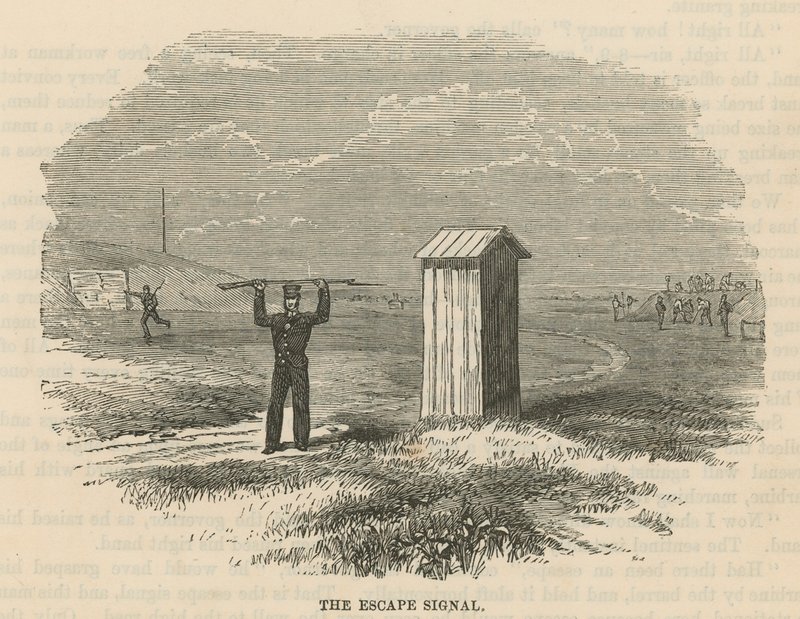 Rømningssignalet ved Woolwich Hulks av English School