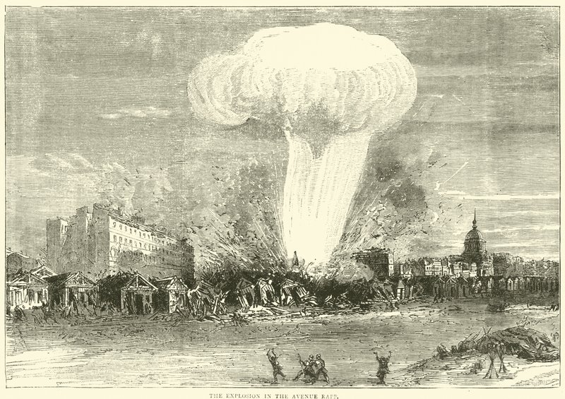 Eksplosjonen i Avenue Rapp, april 1871 av English School