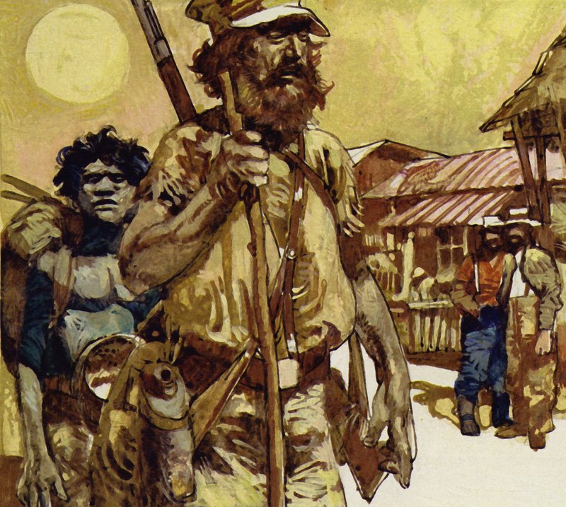 Den første utforskningen av Australia ble utført av Edward John Eyre av English School