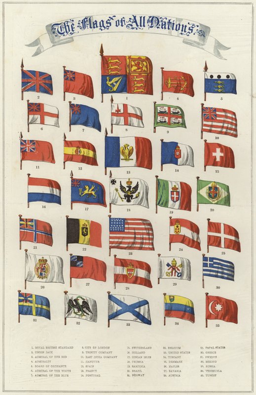 Flaggene til alle nasjoner av English School
