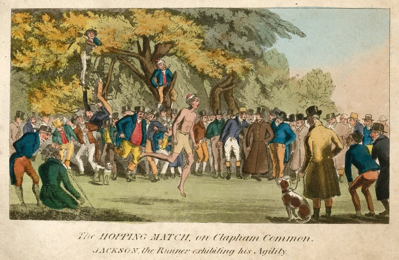 Hoppekampen på Clapham Common av English School