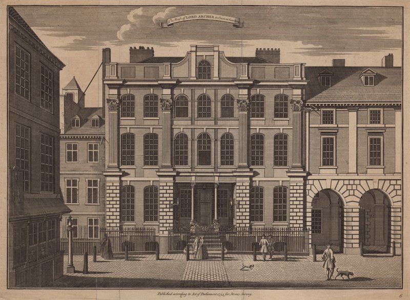 Huset til Lord Archer i Covent Garden av English School