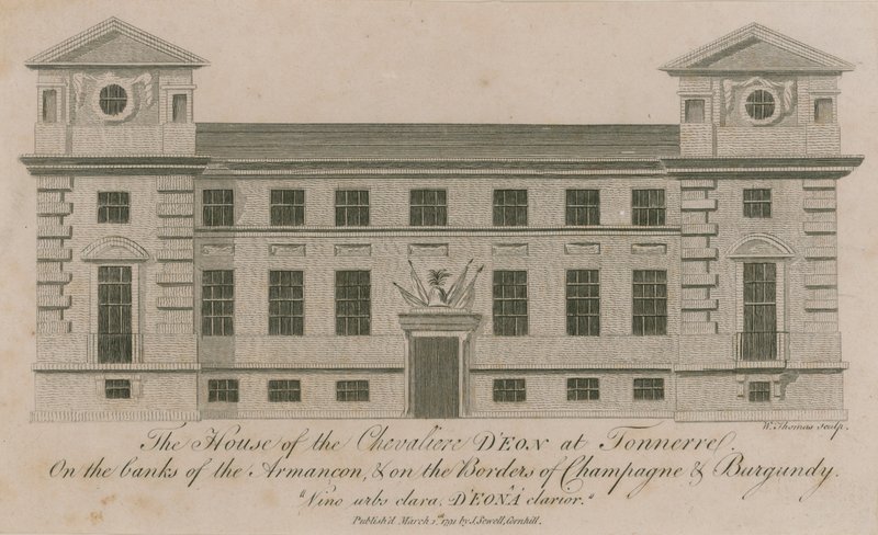 Huset til Chevalier DEon på Tonnerre av English School
