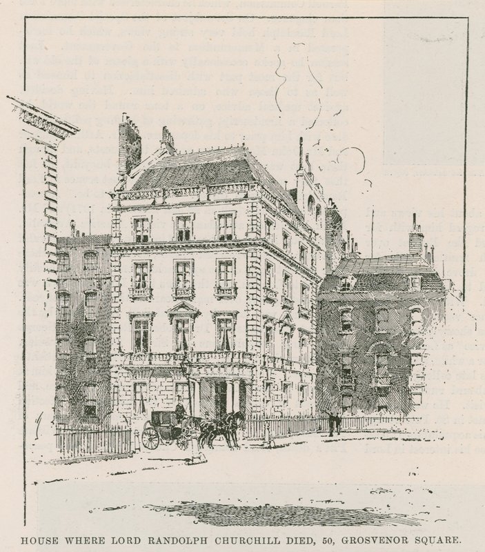 Huset der Lord Randolph Churchill døde av English School