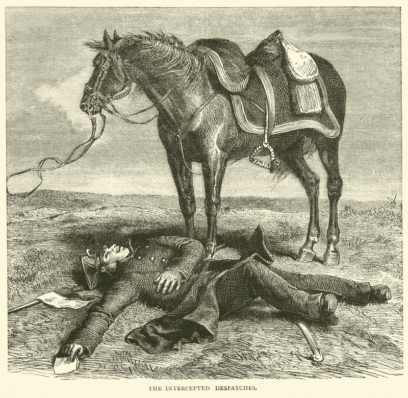 De avlyttede sendingene, januar 1871 av English School