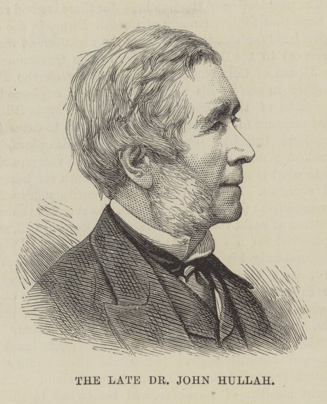 Avdøde Dr John Hullah (gravering) av English School