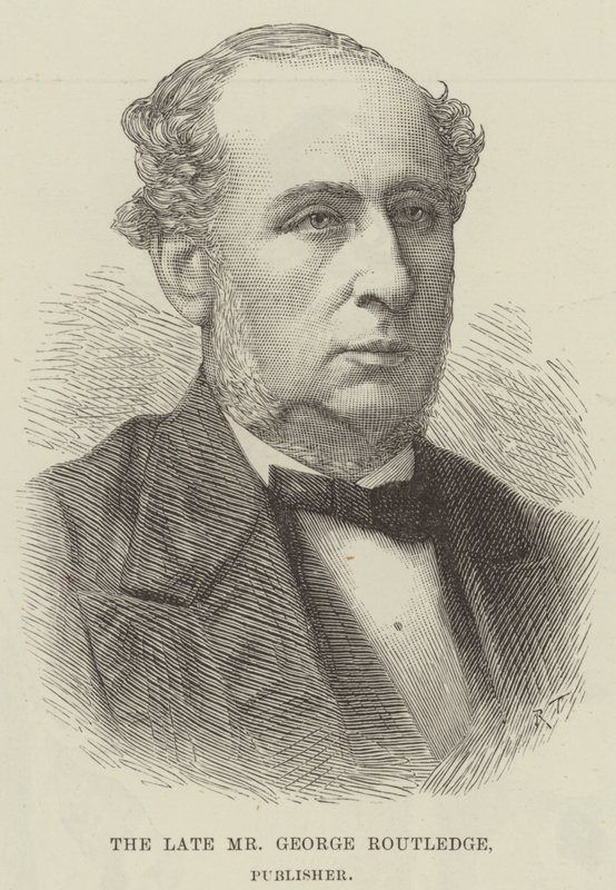 Avdøde Mr George Routledge, utgiver (gravering) av English School